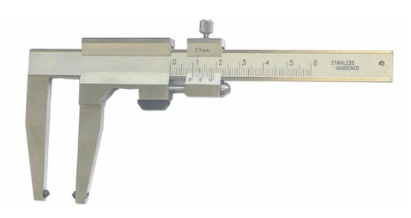 Suwmiarka analogowa do pomiarów tarcz hamulcowych zakres 0-50 mm 1110241 Prazision – zdjęcie 1