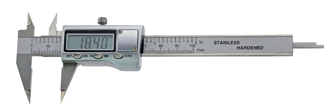 Suwmiarka elektroniczna 0-100mm z punktowymi szczękami 240016 Prazision – zdjęcie 1
