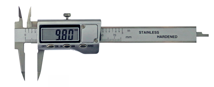 Suwmiarka elektroniczna 0-70mm z wąskimi szczękami 2400161 Prazision – zdjęcie 1
