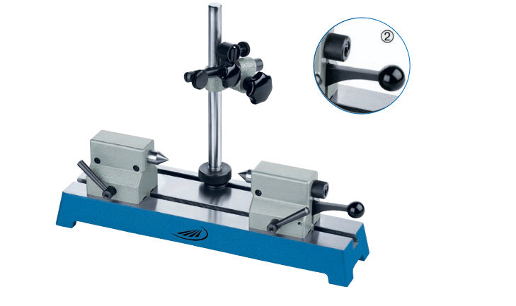 Przyrząd kłowy do pomiaru bicia 450 mm 0780 107 Helios Preisser
