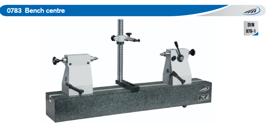 Przyrząd kłowy do pomiaru bicia z podstawą granitową 650 mm 0783 012 Helios Preisser